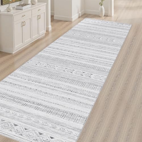 cotiled Hallway 2.6x8 Runner Rugs Washable Boho Moroccan Soft Rug - Image 7
