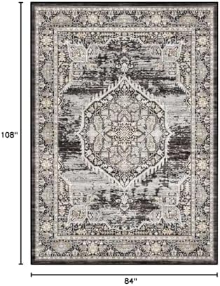 Washable Rugs 7x9 Area Rug：Large Rugs - Image 2