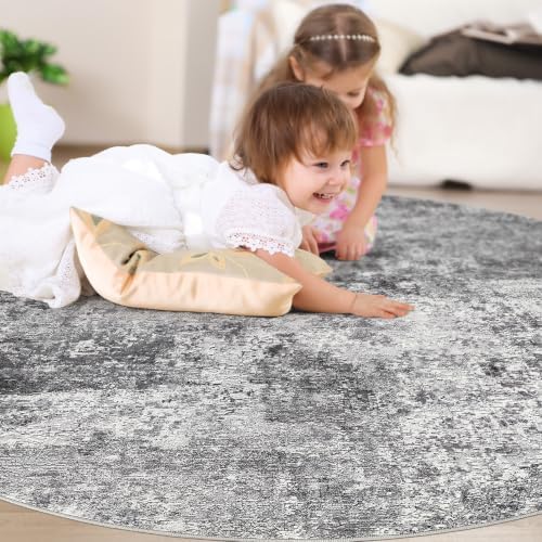 DMOYEST 10ft Round Area Rug Living Room Rugs - Image 4