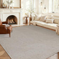 Garvee Modern Solid Washable Rug 8x10 Area Rugs by Garvee