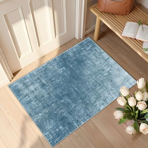 2x3 Entryway Rug Small Modern Abstract Door Mat - Image 2