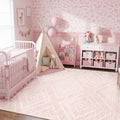 BESTSWEETIE 6'x9' Washable Area Rug by BESTSWEETIE