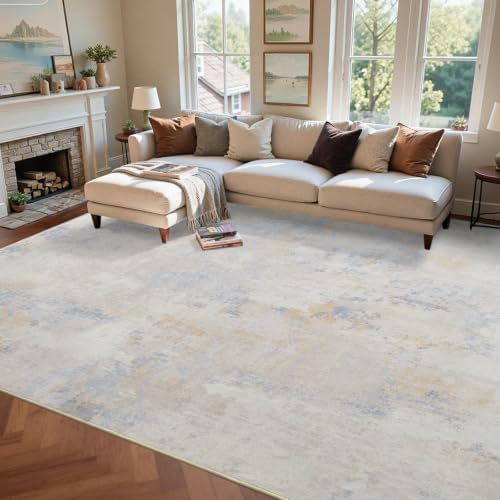 8x10 Ft Abstract Washable Area Rugs by Cuzwlovita