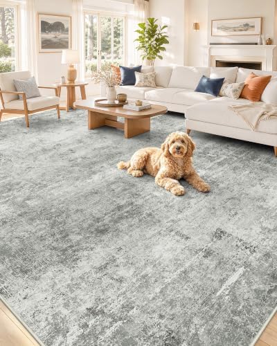 OLANLY 6x9 Washable Area Rug, Soft Non Slip Carpet by OLANLY