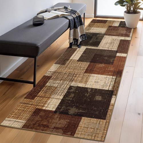 Washable 2x8 Runner Rug for Hallway Kitchen Bedroom by Ailyei