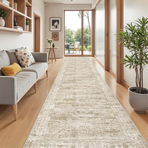 2'6 x 14' Runner Rug Non Slip, Washable Kitchen Rugs - Image 3
