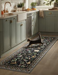 Machine Washable Kitchen Runner Rugs: 2'6"x8' Hallway Runner Stain Resistant by palohom