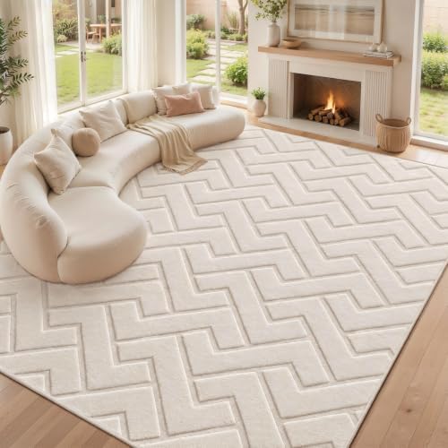 Ciicool 9x12 Large Area Rug for Living Room by CIICOOLHomeDeco