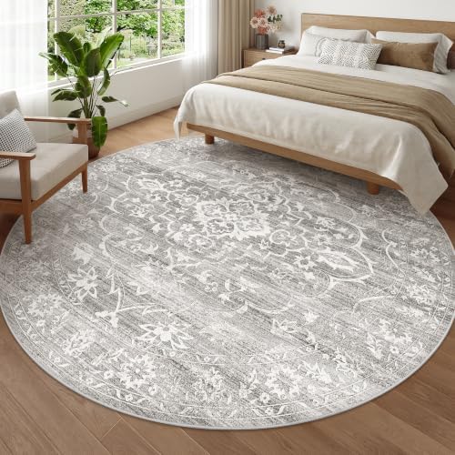 Soalmost Washable Round Rug 9ft - Image 3