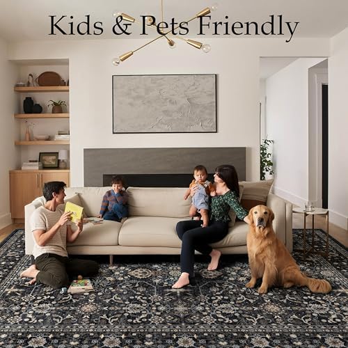 Ruaruarug Washable Area Rug 10×14 - Image 6