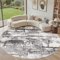 12ft Round Rug, Circle Area Rugs by JessibouAreaRug