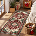 Yamaziot Christmas Washable Runner Rug, 2x6 Non-Slip Hallway Runner by Yamaziot