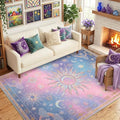 Vacuum-Friendly, 5x7 Washable Area Rug by meejou