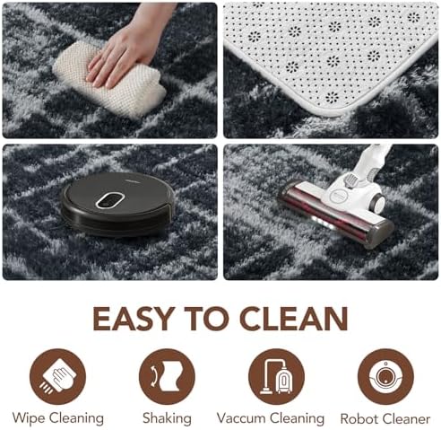 9x12 Non-Slip Fluffy Area Rugs For Living Room - Image 5