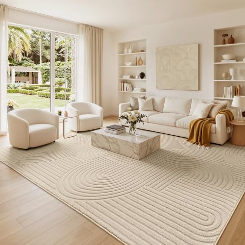 Soalmost 8x10 Washable Area Rug - Image 3