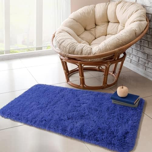 Chicrug Soft Runner Rug for Bedroom Living Room Plush Fluffy Rug 2x4 - Image 5