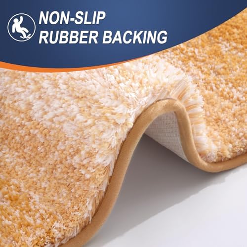 OLANLY Bathroom Runner Rug 44x24, Extra Soft Absorbent Microfiber Bath Rugs - Image 5