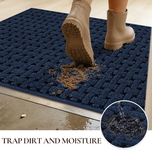 Door Mat Indoor Entrance 32"x48", Non-Slip Entryway Rugs - Image 3
