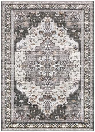 BEIMO Area Rugs 3x5 for Living Room Bedroom, Modern Vintage Boho Machine - Image 6