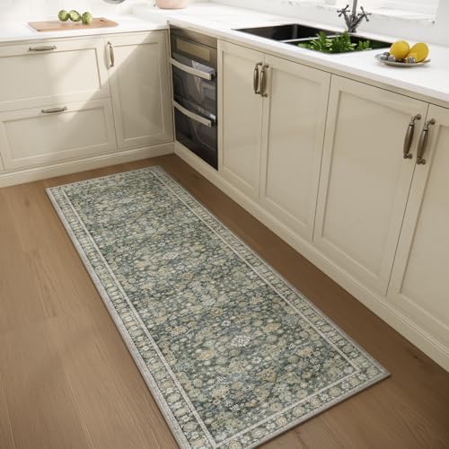 Machine Washable Hallway Runner Rug: 2'x6' Kitchen Rugs - Image 2