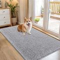OLANLY Dog Door Mat for Muddy Paws 54x32, Super Absorbent Chenille Mud Mat by OLANLY