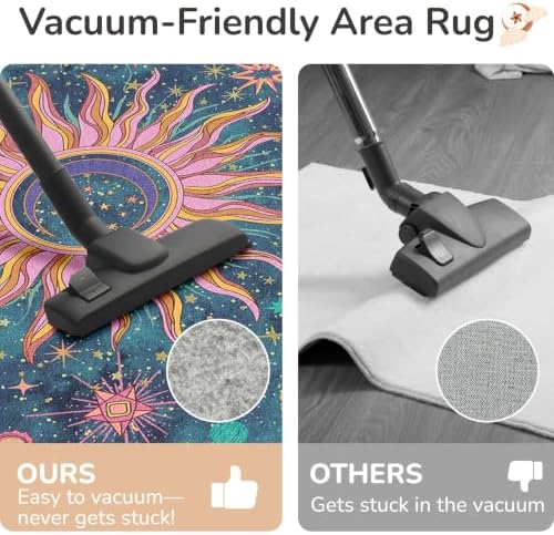 Vacuum-Friendly, 2x6 Washable Area Rug - Image 2
