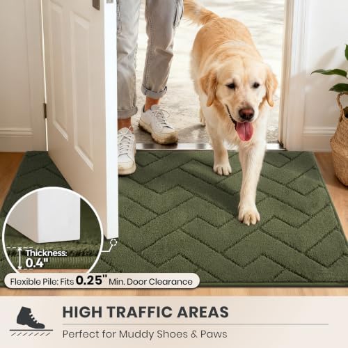 PURRUGS Hallway Runner Rug, Sage Green - Image 6