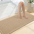 Smiry Waffle Bath Mat 47X20, Extra Soft Absorbent Bathroom Rugs by Smiry