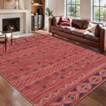 SERISSA 5x7 Washable Non-Slip Boho Area Rug by SERISSAHomeDecorCollection