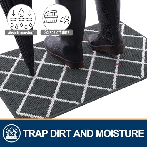 Finchitty Indoor Door Mat, Dirt Resistant Doormat - Image 2
