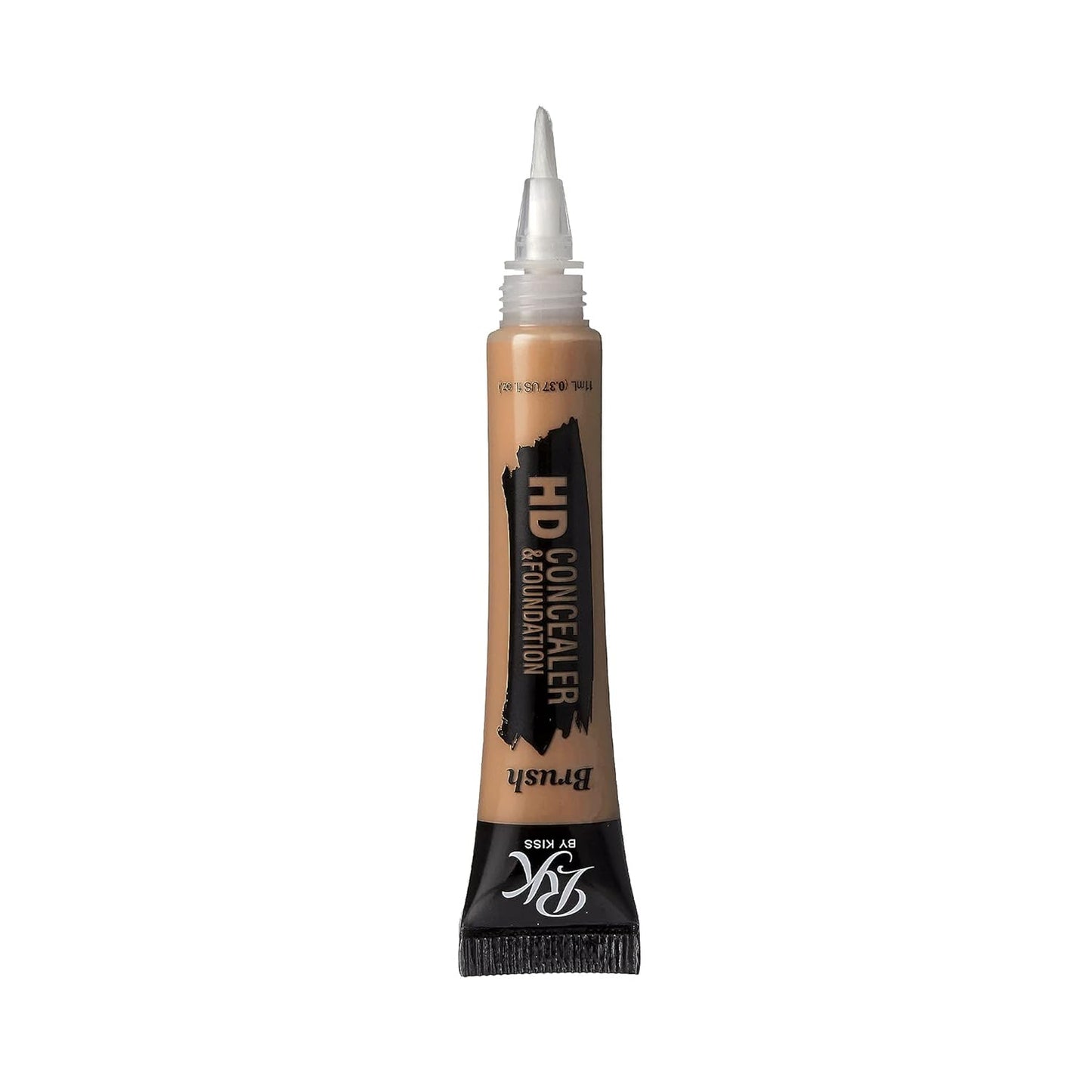 Ruby Kisses HD Concealer & Foundation Brush Flawless Full Coverage Face Makeup Lightweight Highlighter Long Lasting Under Eye Conceals Contour Corrector 3 Pack (Fawn)