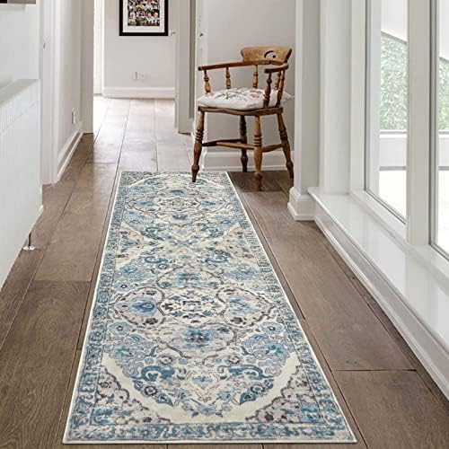 HEBE Hallway Runner Rug 2'x6', Washable Non Slip Kitchen Rug Runner - Image 3