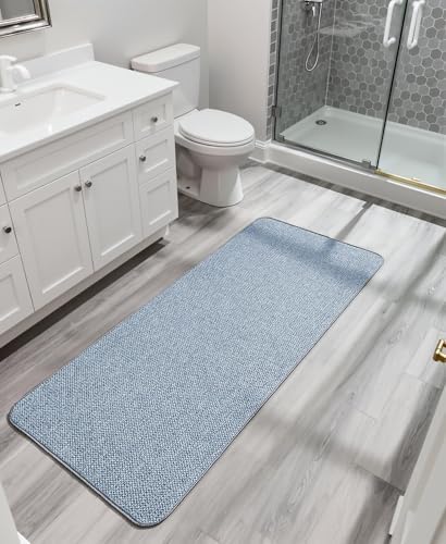 Bosap Bath Mat, Ultra Thin Bathroom Runner Rugs, Large Bath Mats - Image 6