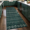 SERISSA 2x6 Washable Non-Slip Boho Runner Rug by SERISSAHomeDecorCollection