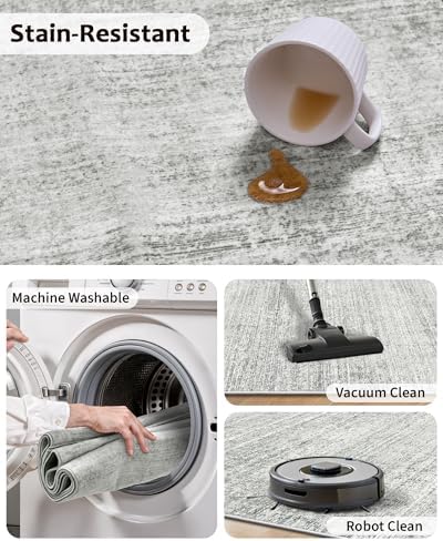 Washable Runner Rug Non Slip - Image 7