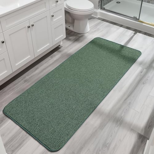 Bosap Bath Mat, Ultra Thin Bathroom Runner Rugs, Large Bath Mats by BosapDirect