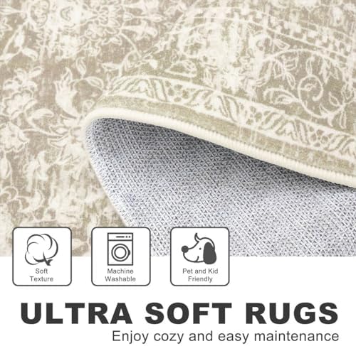 KILOCOCO Small Rug 2x3 Entryway Rug Washable Indoor Door Mat - Image 6