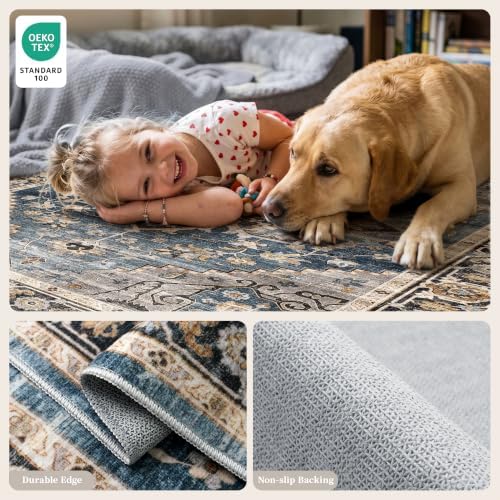 2x3 Washable Entryway Area Rug - Image 4