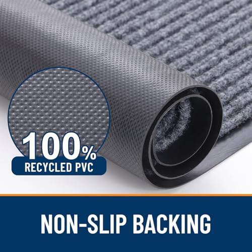 OLANLY Front Door Mat 47x30, Waterproof Heavy-Duty Indoor Outdoor Doormat - Image 3