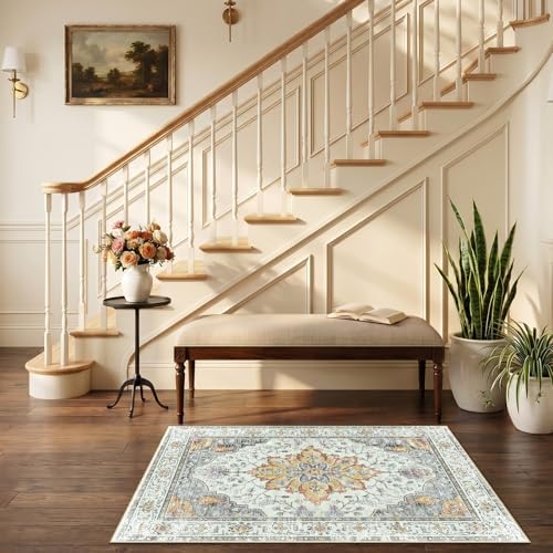 RELEANY Washable Area Rug, Small 2'6"x4' - Image 2