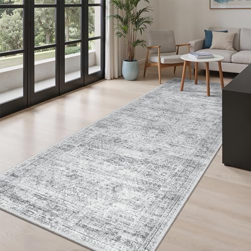 Soalmost Washable Hallway Runner Rug 4x8 Kitchen Entry Rugs Non-Slip - Image 3