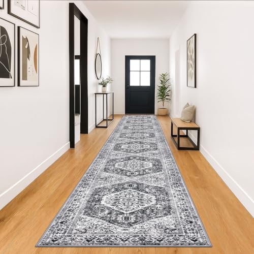 KOZYFLY Runners for Hallways 3x18 Ft Extra Long Washable Kitchen Thin Runner by KOZYFLY