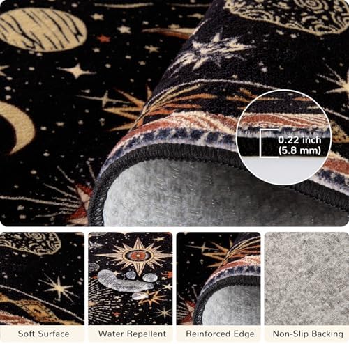 Vacuum-Friendly, 3x5 Washable Area Rug - Image 3
