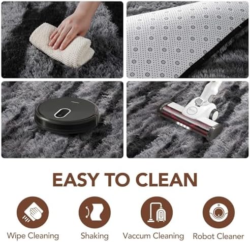 FinRèc Home 6x9 Non-Slip Fluffy Area Rugs - Image 6