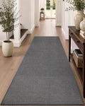 Color&Geometry Runner Rug 36"x96" Non Slip Rubber Hallway Rug, Light Grey by COLORG