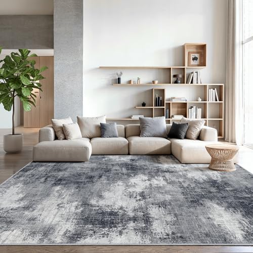 Amada Washable 10'x14' Abstract Area Rug by AMADAHOMEFURNISHING