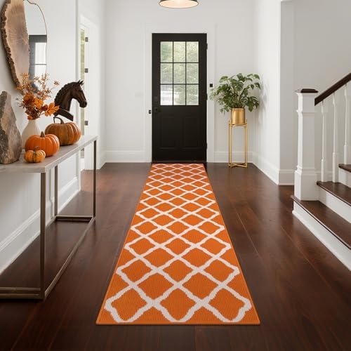 SHACOS Fall Runner Rug 2x8 ft Non Slip Washable Hallway Kitchen Rug Runner - Image 5