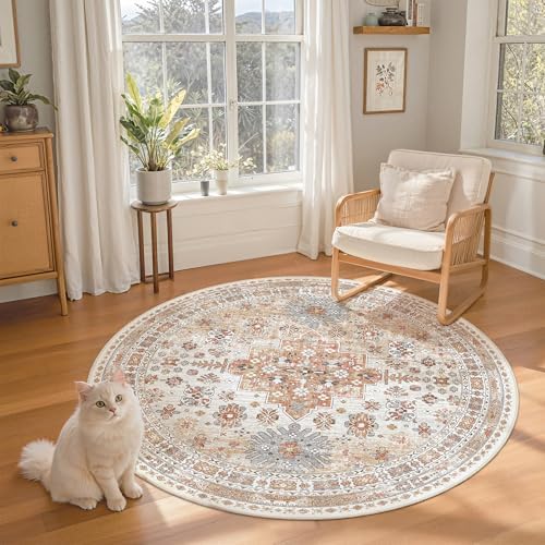 zesthome Round Rug 5ft, Circle Rug - Image 3