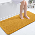 OLANLY Bathroom Runner Rugs 47x20, Extra Soft Absorbent Chenille Bath Rugs by OLANLY