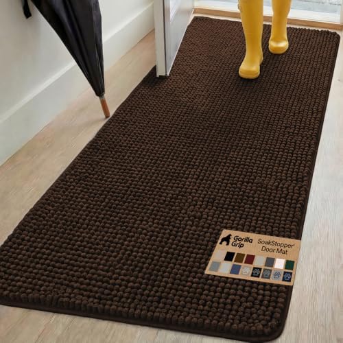 GORILLA GRIP SoakSTOPPER Indoor Door Mat by GorillaGrip